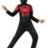 Spider-Man Into The Spider-Verse Miles Morales Costume For Kids