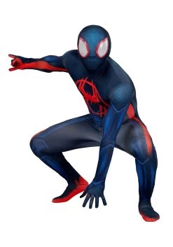 JAZWARES Spider-Verse 2 Miles Morales Costume For Men