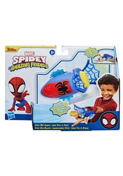 Hasbro Marvel Disney Junior Spidey And His Amazing Friends Web Slinger 9 Hasbro Marvel Disney Junior Spidey And His Amazing Friends Web Slinger -Halloween Costume Shop spidey and his amazing friends web slinger alt 3