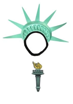 Statue Of Liberty Costume Accessory Kit 9 Statue Of Liberty Costume Accessory Kit -Halloween Costume Shop statue of liberty costume kit alt 3