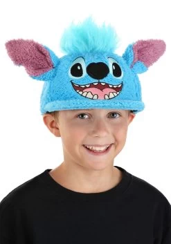 Stitch Fuzzy Cap For Adults 12 Stitch Fuzzy Cap For Adults -Halloween Costume Shop stitch fuzzy cap alt 2