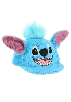Stitch Fuzzy Cap For Adults 14 Stitch Fuzzy Cap For Adults -Halloween Costume Shop stitch fuzzy cap alt 4