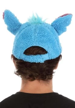 Stitch Fuzzy Cap For Adults 16 Stitch Fuzzy Cap For Adults -Halloween Costume Shop stitch fuzzy cap alt 6