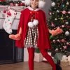 Girl's Dr. Seuss Storybook Cindy Lou Who Costume Dress 1 Girl's Dr. Seuss Storybook Cindy Lou Who Costume Dress -Halloween Costume Shop storybook christmas girl costume