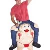 Stripper Piggyback Costume For Men