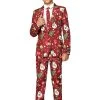 Suitmeister Christmas Red Light Up Boy's Suit