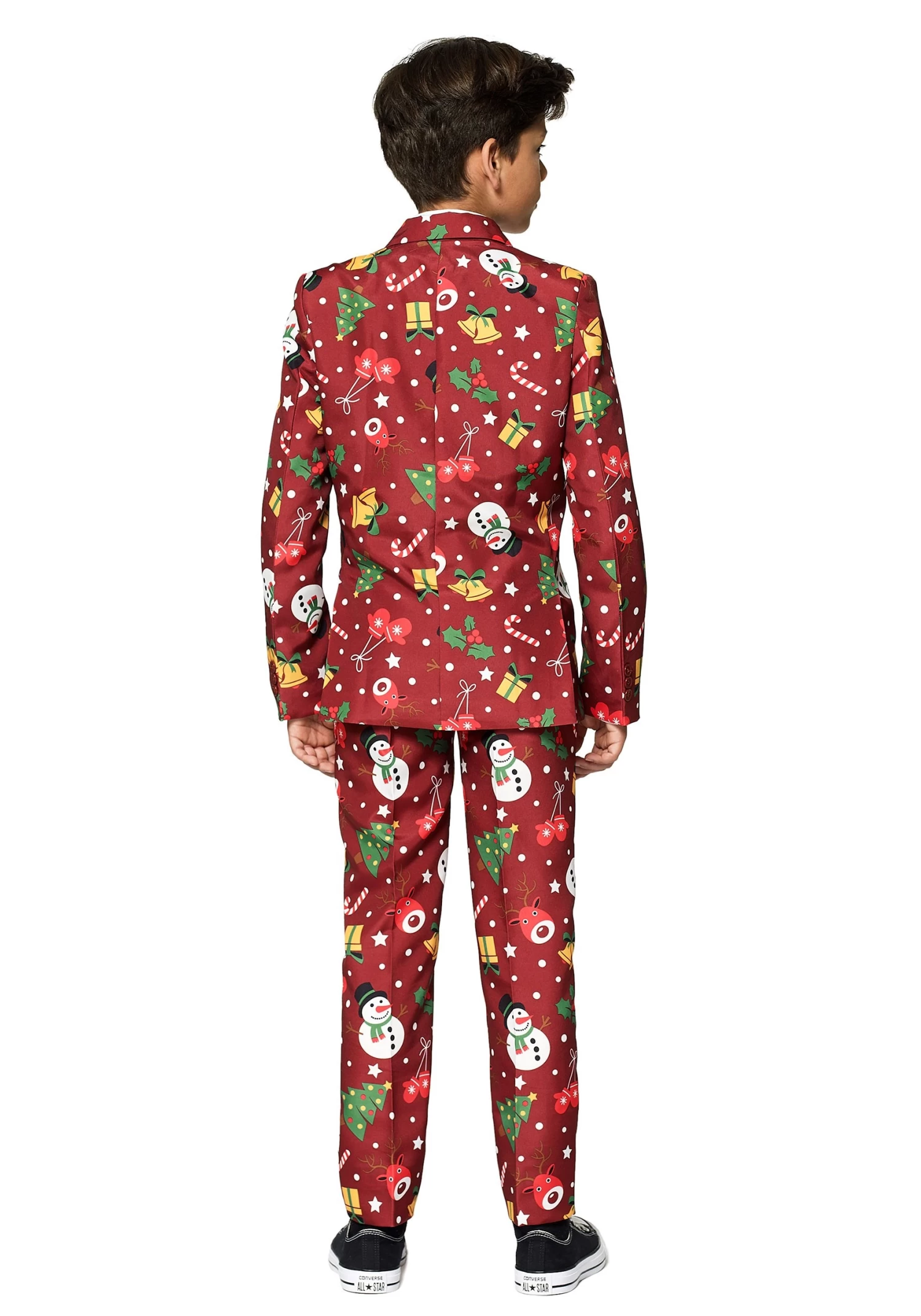 Suitmeister Christmas Red Light Up Boy's Suit 4 Suitmeister Christmas Red Light Up Boy's Suit - Image 2