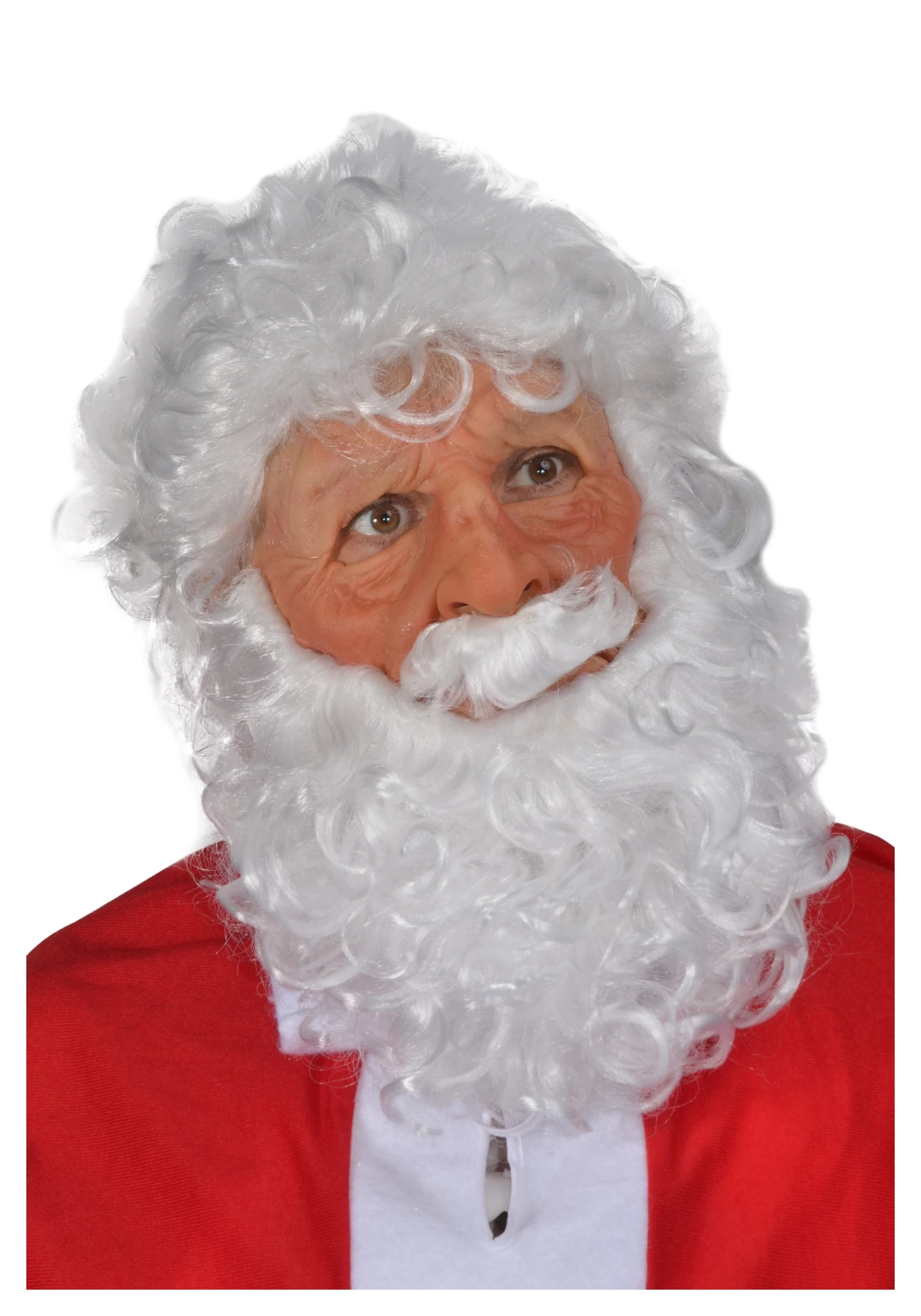 Adult Super Soft Santa Claus Mask 3 Adult Super Soft Santa Claus Mask