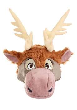 Disney Frozen Sven Plush Costume Hat 9 Disney Frozen Sven Plush Costume Hat -Halloween Costume Shop sven velour hat alt 1