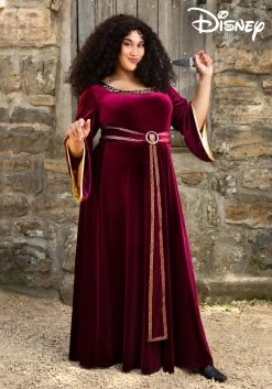 Mother Gothel Costume For Plus Size Women From Disney's Tangled