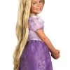Disguise Tangled Rapunzel Wig For Girls 1 Disguise Tangled Rapunzel Wig For Girls -Halloween Costume Shop tangled rapunzel wig