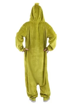 The Grinch Adult Onesie Costume -Halloween Costume Shop the grinch adult onesie alt 4