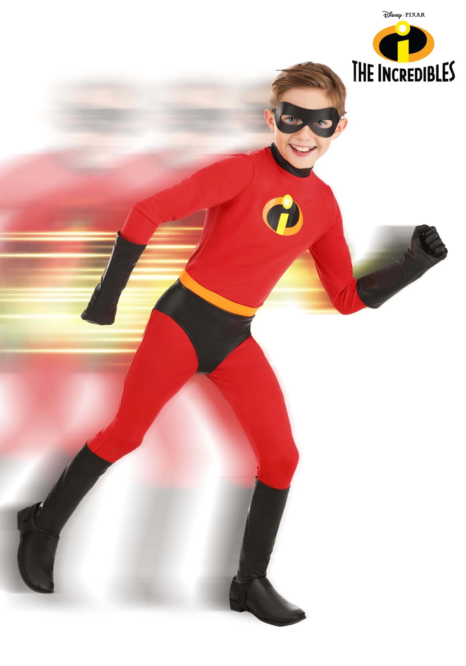 Boy's Disney And Pixar Deluxe The Incredibles Dash Costume 10 Boy's Disney And Pixar Deluxe The Incredibles Dash Costume - Image 8