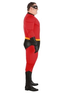 Disney The Incredibles Plus Size Deluxe Mr. Incredible Costume For Men 11 Disney The Incredibles Plus Size Deluxe Mr. Incredible Costume For Men -Halloween Costume Shop the incredibles plus size deluxe mr incredible co alt 4