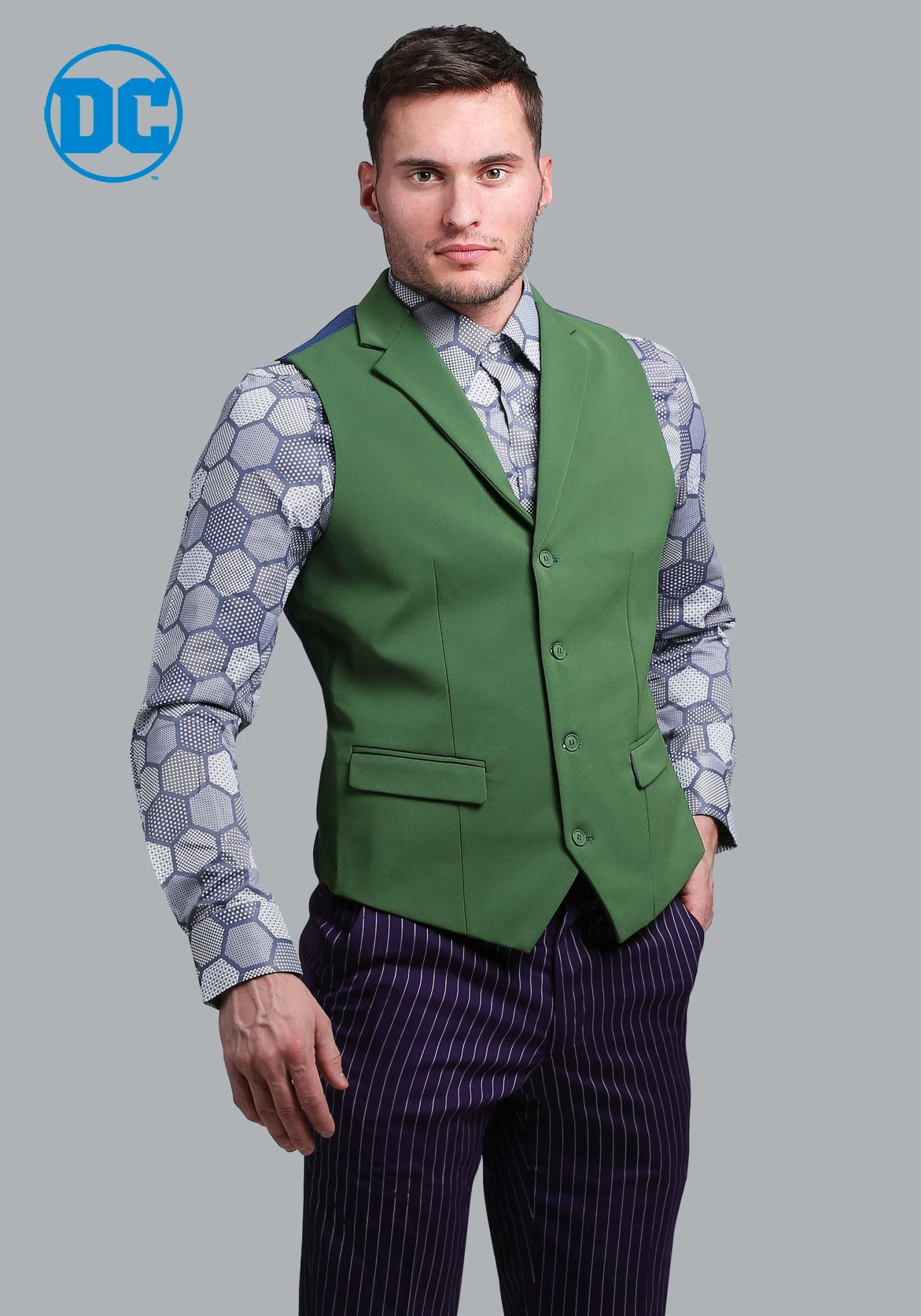 THE JOKER Slim Fit Suit Vest (Authentic) 3 THE JOKER Slim Fit Suit Vest (Authentic)