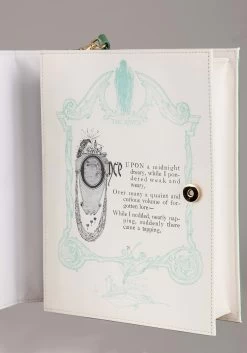 The Raven Book Costume Purse -Halloween Costume Shop the raven book bag alt 3