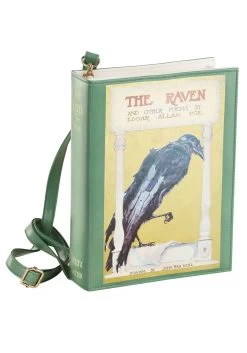The Raven Book Costume Purse -Halloween Costume Shop the raven book bag alt 4