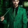The Riddler Slim Fit Suit Jacket (Authentic) -Halloween Costume Shop the riddler suit jacket authentic