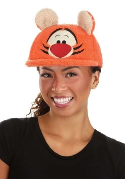 Tigger Fuzzy Cap With Ears -Halloween Costume Shop tigger fuzzy cap alt 2
