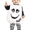 Fun World Baby Boo! Ghost Costume For Toddlers -Halloween Costume Shop toddler baby boo ghost costume