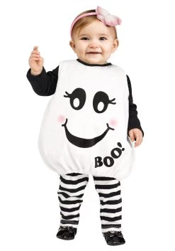 Fun World Baby Boo! Ghost Costume For Toddlers