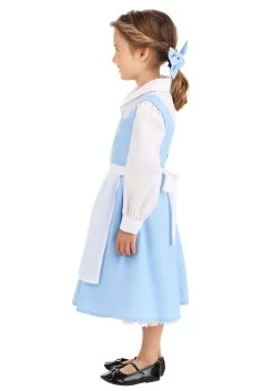 Belle Blue Dress Costume For Toddlers From Disney's Beauty And The Beast -Halloween Costume Shop toddler beauty and the beast belle blue dress alt 6