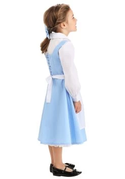 Belle Blue Dress Costume For Toddlers From Disney's Beauty And The Beast -Halloween Costume Shop toddler beauty and the beast belle blue dress alt 8