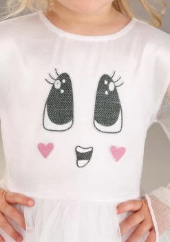 Boo-tiful Ghost Toddler Costume For Girls -Halloween Costume Shop toddler boo tiful ghost costume alt 3
