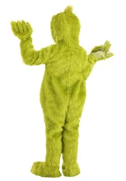 Classic Grinch Jumpsuit Costume For Toddlers 12 Classic Grinch Jumpsuit Costume For Toddlers -Halloween Costume Shop toddler classic grinch jumpsuit costume alt 4