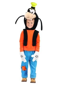 Disney Deluxe Goofy Costume For Toddlers -Halloween Costume Shop toddler deluxe goofy costume alt 8