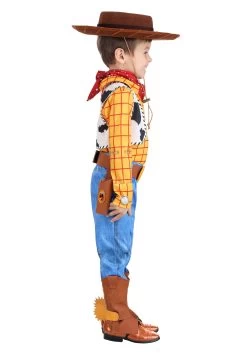 Disney Deluxe Woody Toy Story Boy's Costume For Toddlers -Halloween Costume Shop toddler deluxe woody toy story costume alt 7