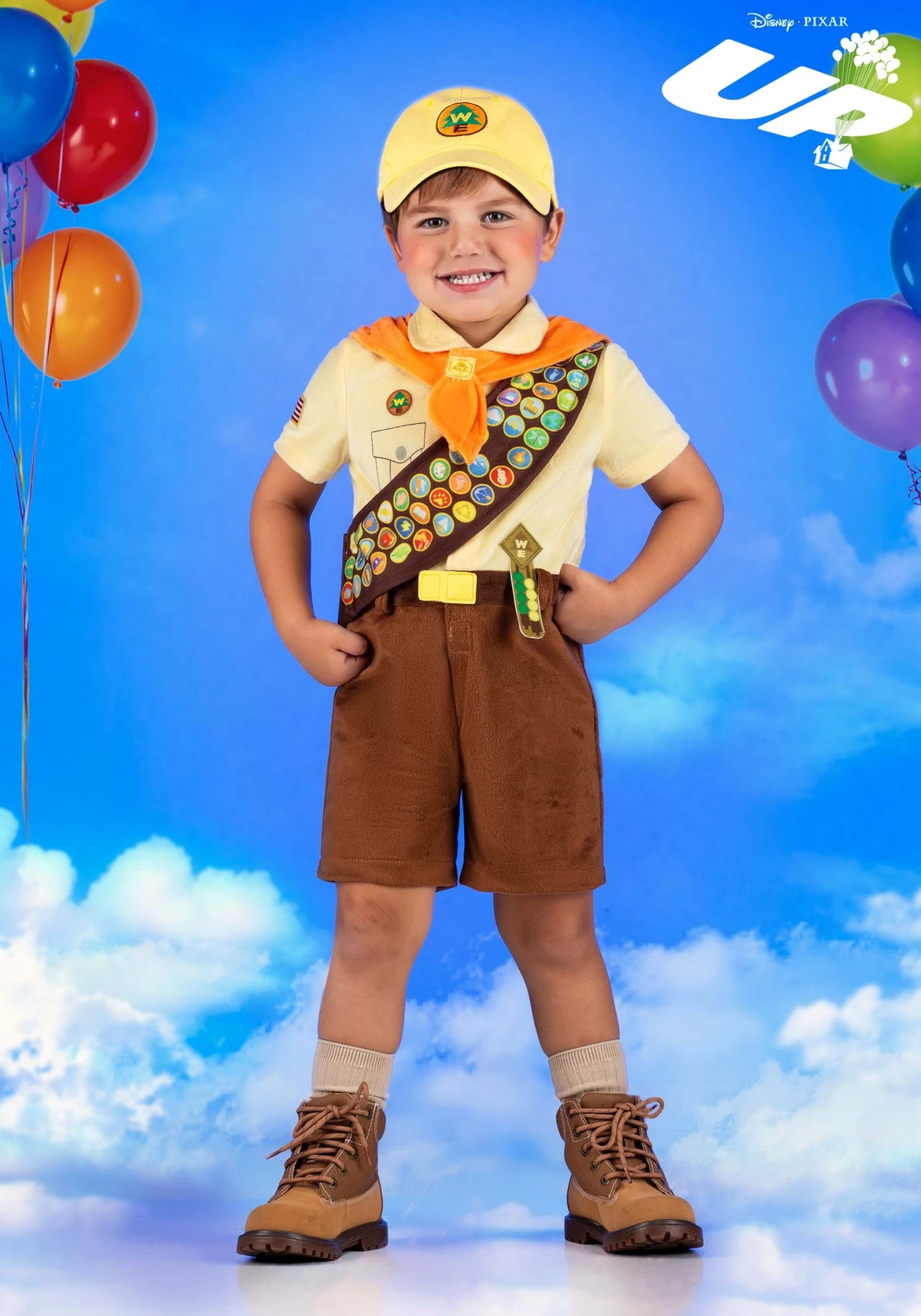 Disney And Pixar Boy's Russell Up Toddler Costume 3 Disney And Pixar Boy's Russell Up Toddler Costume