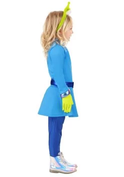 Girl's Disney And Pixar Toy Story Alien Toddler Costume Dress -Halloween Costume Shop toddler disney and pixar toy story alien costume d alt 4