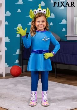 Girl's Disney And Pixar Toy Story Alien Toddler Costume Dress