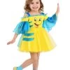 Disney Flounder Toddler Costume Dress -Halloween Costume Shop toddler disney flounder costume dress