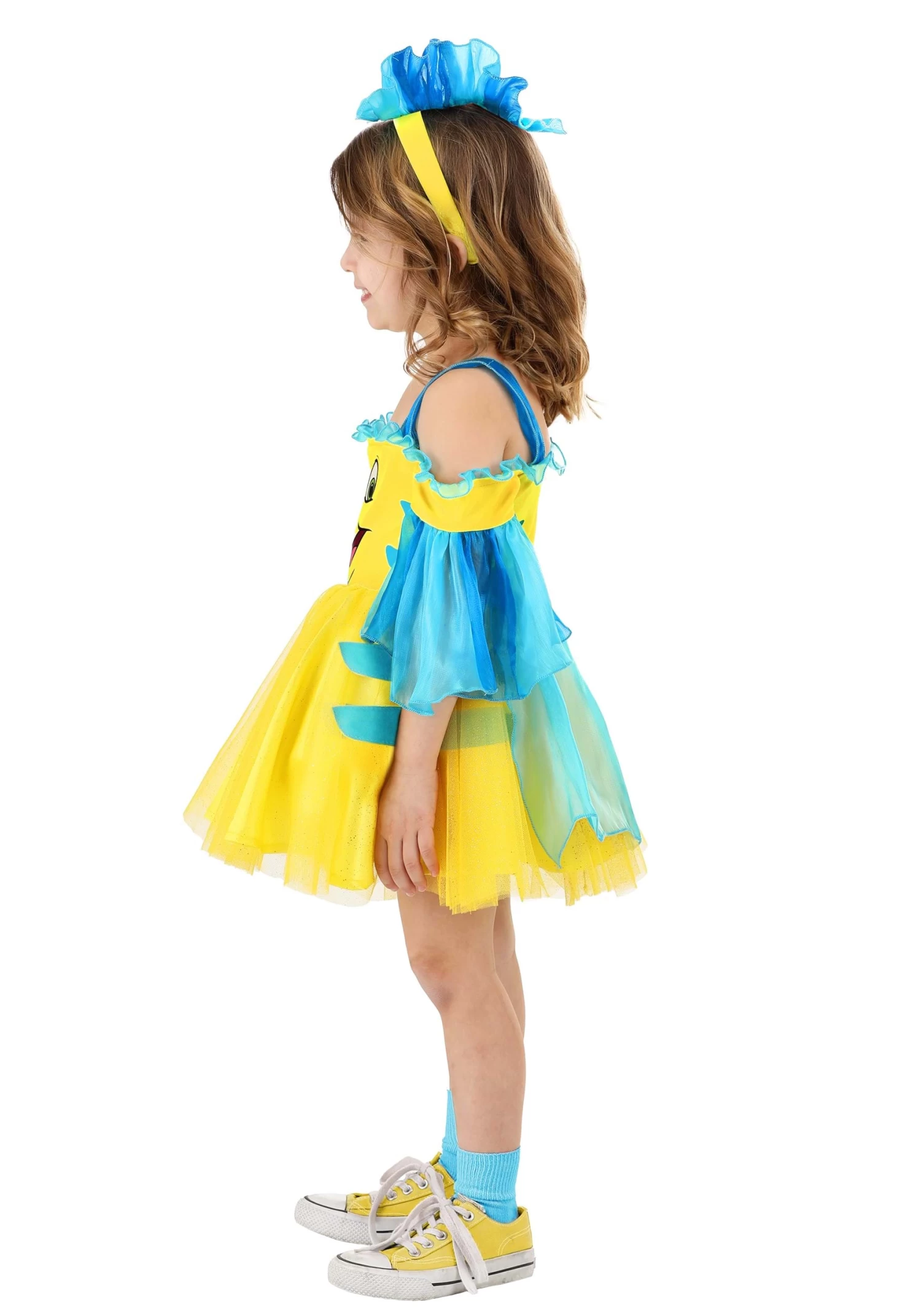 Disney Flounder Toddler Costume Dress 5 Disney Flounder Toddler Costume Dress - Image 3