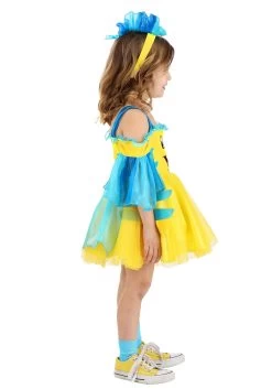Disney Flounder Toddler Costume Dress 9 Disney Flounder Toddler Costume Dress -Halloween Costume Shop toddler disney flounder costume dress alt 3