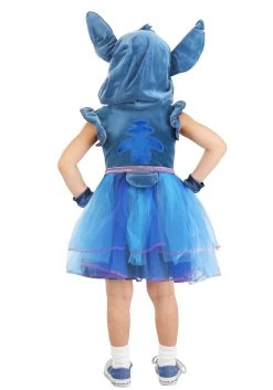 Toddler Disney Lilo And Stitch Girl's Stitch Costume Dress -Halloween Costume Shop toddler disney stitch costume dress alt 2