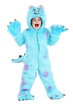 Disney Hooded Monsters Inc Sulley Costume For Toddlers -Halloween Costume Shop toddler hooded monsters inc sulley costume alt 4