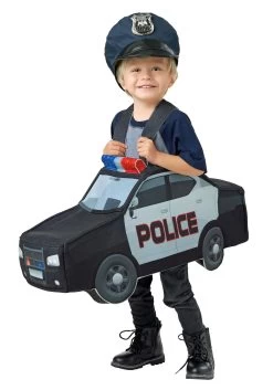 Police Car Costume For Toddlers