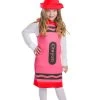 Toddlers Red Crayon Costume -Halloween Costume Shop toddler red crayon costume
