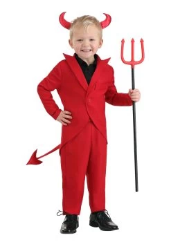 Toddler Devil Suit Red Costume