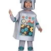 Disguise Toddler Retro Robot Costume -Halloween Costume Shop toddler retro robot costume