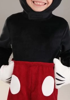 Disney Toddler Snuggly Mickey Mouse Costume 11 Disney Toddler Snuggly Mickey Mouse Costume -Halloween Costume Shop toddler snuggly mickey mouse costume alt 2