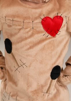 Spooky Voodoo Doll Costume For Toddlers -Halloween Costume Shop toddler spooky voodoo doll costume alt 3