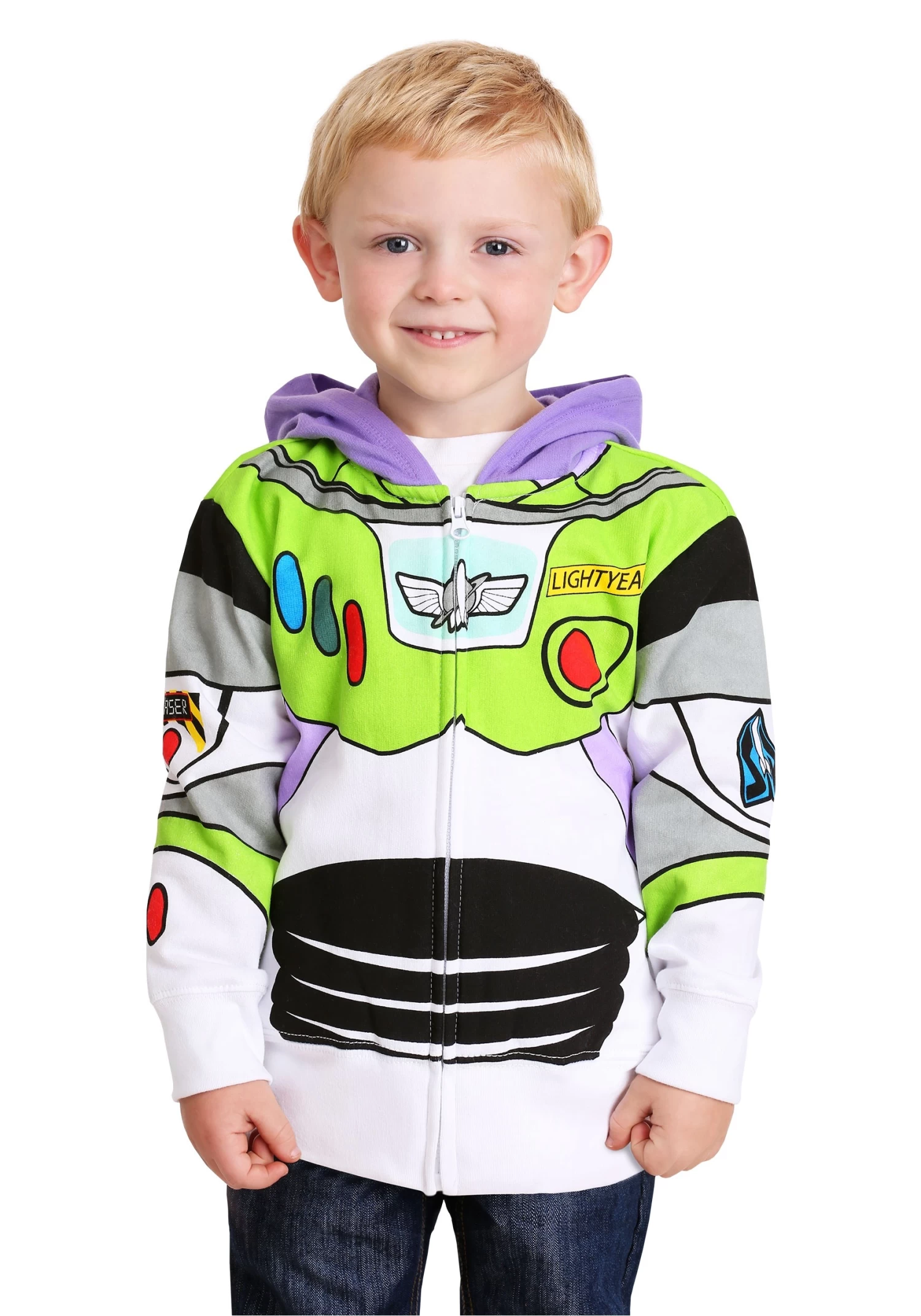 Toddler Toy Story Buzz Lightyear Costume Hoodie 3 Toddler Toy Story Buzz Lightyear Costume Hoodie