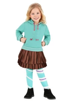 Girl's Vanellope Wreck It Ralph Toddler Costume -Halloween Costume Shop toddler vanellope wreck it ralph costume alt 3