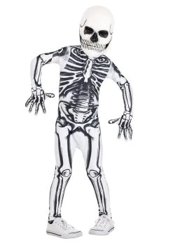 White Skeleton Toddler Costume