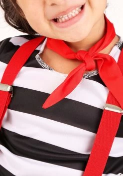 Classic Mime Toddler Costume -Halloween Costume Shop toddlers mime costume alt 2