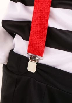 Classic Mime Toddler Costume -Halloween Costume Shop toddlers mime costume alt 3